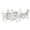 Highwood Usa Hamilton 7pc Rectangular Counter Height Outdoor Patio Furniture Dining Set 72 x 42 AD-ST7HM2CO4BA-WHE - alternate 1